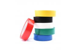 China Insulation PVC Electrical Tape Flame Retardant Black Colored supplier