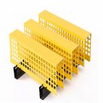 50x200mm Aluminum Metal Ceiling U Shape Perforated Baffle Ceiling for sale