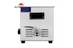 China PCB Cleaning Benchtop Ultrasonic Cleaner 10L Mechanical Knob Timer Heated Adjustable supplier