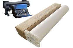 China 220gsm Inkjet Stretched Polyester Canvas Roll 24 60 For Printer Plotter supplier