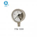YTQ-100H Gas Pressure Test Gauge Protection Class IP65 Diameter 63mm 100nmm 160mm for sale