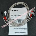 PHiliph ECG Machine Parts Safety Cable Lead Set M1605A Medical Equipment for sale