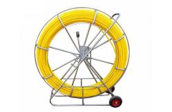 China Metric Marked Electrical Cable Pulling Tools Precise Dimension Fiberglass Rodder supplier