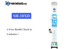China Ultrasonic Health Check Kiosk Automatically Calculating Body Height / Weight / Fat supplier