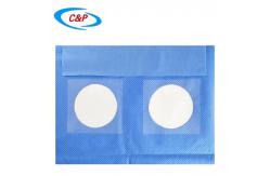 China Single Use Femoral Radial Angiography Drape With Dual Windows supplier