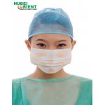 Disposable Non Sterile Protective Face Mask White Blue Green Color 3ply For Adult Use for sale