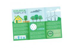 China Tri Fold Custom Postcard Printing CMYK High Beauty Visual Sense Multi Functional supplier