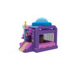 Customized Inflatable Bouncy House With Slide Alien Astronaut Moon Inflatable Combo