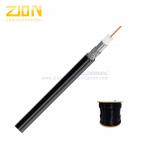 Low Loss 18 AWG CCS RG6 Coaxial Cable CMR Rated PVC 75 Ohm for Ethernet for sale