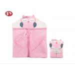 Wholesale Factory OEM Baby Toys Soft Plush Blanket , Custom Baby Blankets with Animal head hood Pattern for sale
