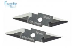 China Teseo 535101005 Cutting Knives M2N 60 DET1A 78-E24 For Leather supplier