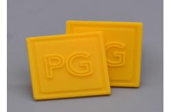 China High Resistance Silicone Stamp Screen Printed Patches With Raised Logo supplier