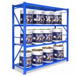 Four Layers Industrial Storage Rack Capacity 200kg / Layer Corrosion Protection for sale