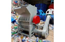 China Low Noise Waste Plastic Crusher Shredder Machine PP PET Crusher Plastics Shredding supplier
