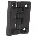 Black Plastic PA 180 Degree Door Hinge For Electrical Cabinet for sale