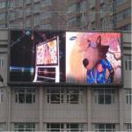 10000 Dots P10 Stage LED Screens , Lightweight Tri Color LED Message Board for sale