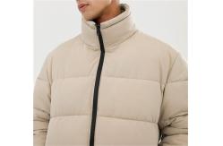 China Custom Winter Short Wind Breaker Down Puffer Jacket for Men supplier