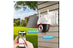 China 4Mp Outdoor Wireless Solar Wifi Ip Wifi Cctv Camera supplier
