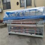 Black Galvanized Iron Wire Automatic Welded Mesh Machine With Plc Touch Screen