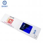 Cote 7.0 Inch Lcd Screen Invitation Video Card With Gold Foil