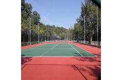 China Multi Pattern Breathable Polyurethane Sports Flooring Harmless supplier