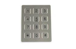 China Ageing Resistance 7 Pin Vandal Proof Keypad For Weatherproof Telephone supplier