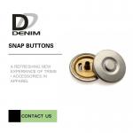 Sliver 26L & 32L 4 Part Clothing Snap Buttons , Promotional Press Stud Buttons Press Buttons for sale