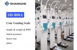 China ultrasonic bmi machine with printer , 20 - 210 cm heart rate measuring machine supplier