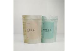China Custom Zipper Laminated Plastic Stand Up Pouches For Bath Salts supplier