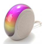 ETEK Portable Bluetooth 5.3 Speaker With 7W Bass 1200mAh Battery RGB Light & TF/FM Playback Black Red Green White for sale