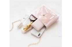 China Summer Transparent Clear PVC Jelly Shoulder Bag supplier