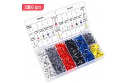 China Industrial Durable Wire Crimper Set Hexagonal Style For 0.25-6mm2 supplier