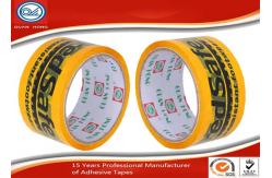 China Shipping BOPP Hand Printed Adhesive Tape 36mic ~ 90mic Thickness supplier