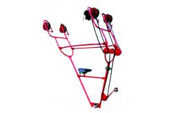 China Inspection Trolleys And Overhead Line Bicycles Carts For Tow Bundle Conductors supplier