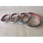 Quick Release Round Galvanized Duct Clamps With External Threads for sale