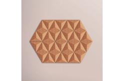 China High Quality Customized Cork Wall Panels Good Acoustic Heat Insulation supplier