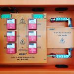 3 Phase Lightning Protection Box 220V 100kA Sound / Light Alarm Surge Suppressor for sale