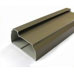 Smooth Extruded Aluminum Electronics Enclosure Sliding Glass Window Frame Parts for sale