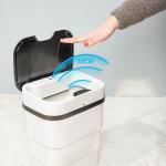 Household Kitchen Bathroom Living Room Garbage Can Foldable Deformation Garbage Can Intelligent Induction Garbage Can for sale