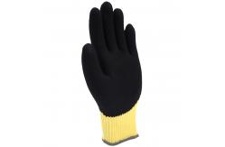 China 10 Gauge Pure Aramid Nitrile Coated Gloves Custom Fire Resistant Work Gloves supplier