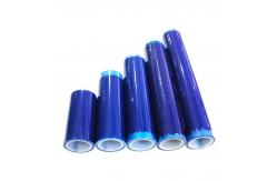 China Blue PE Cleanroom Sticky Roller High Quality PCB Lint Roller Cleaner supplier