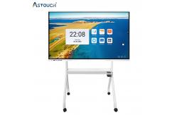China 75 Inch Smart Interactive Board Panel 60hz 350nits Multiple Users Support supplier