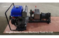 China Belt Driving Gasoline Powered Winch 3 Ton Small Volume With YAMAHA Engine supplier