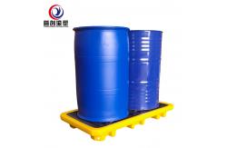 China Logo Printing On Smooth High Durability Plastic Pallets Customizable Design supplier