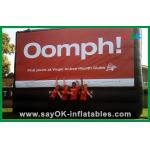 Backyard Movie Screens Logo Printing Inflatable Movie Screen / Custom Inflatable Billboard