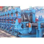 Galvanized Construction Tubes Erw Steel Pipe Mill High Accuracy