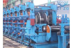 China Galvanized Construction Tubes Erw Steel Pipe Mill High Accuracy supplier