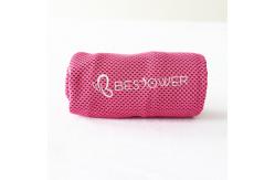 China 50x100 Recycled Microfiber Cooling Towel Sport Gym Keep Cool With PVC Bag supplier