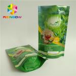 Resealable Recycle Snack Stand Up  Bags Laminated Heat Sealed for sale