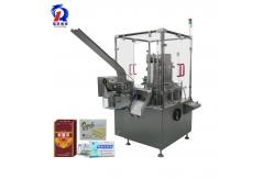 China RQ-ZH-120L Small Erecting Cardboard Load Pillow Bag Carton Box Packing Machine supplier